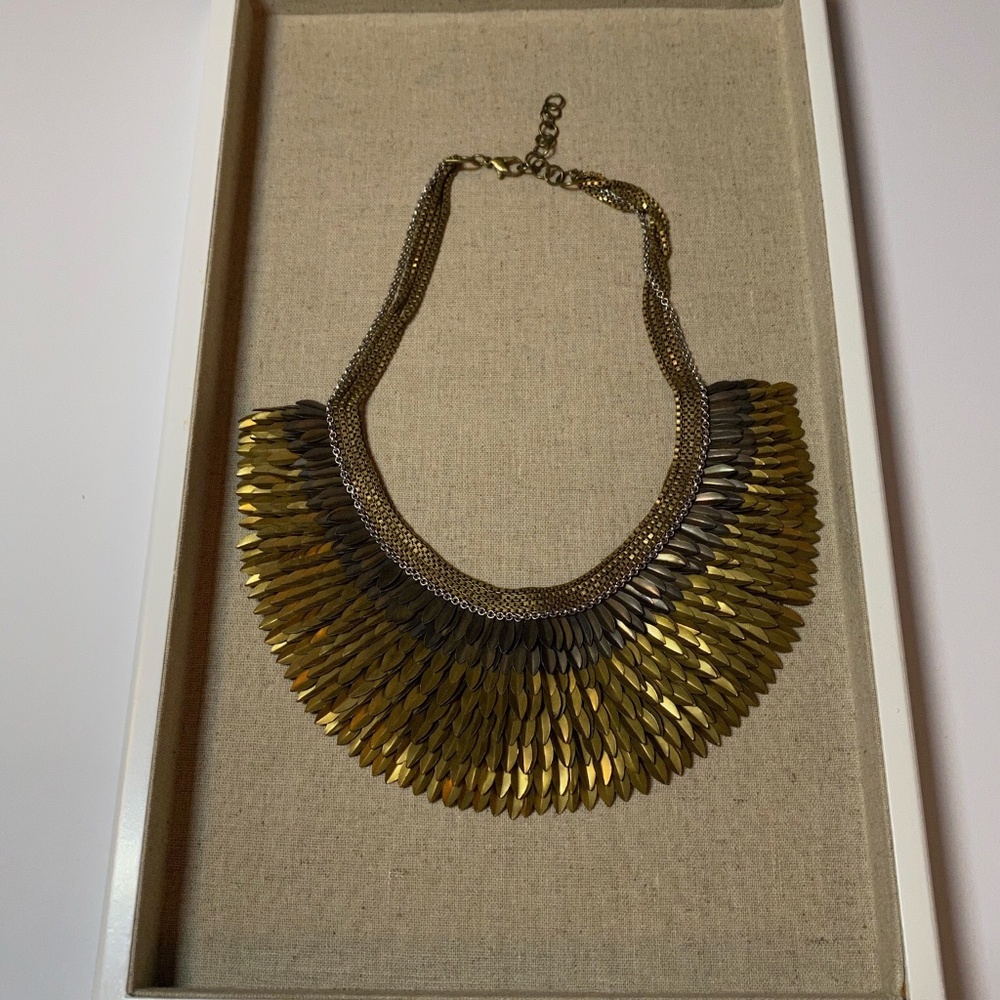 Stella & Dot Pegasus bib necklace